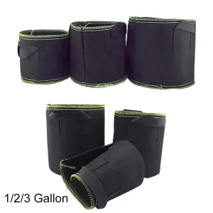 1 2 3 gallon Plant starter Grow Bags seed Nursery pots Veg flower Transplant planting Self-Adhesion Fabric Garden Cultivation a1