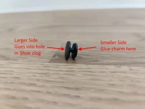 10 Pin Bowling Pin & Ball Shoe Charm