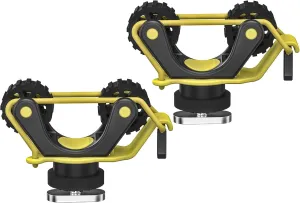 1005 2 PCS Kayak Paddle Holder Kayak Track Mount Accessories for Holding Standard Paddle, Kayak Oar Holder Kayak Rail Accessories for Fishing Kayak