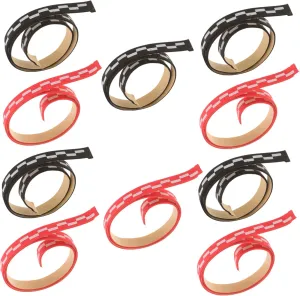 10Pcs Racket Guard Tape Portable Edge Protection for Table Tennis Paddles Stylish and Sponge Cover Durable Adhesive Racket Protector for All Paddle