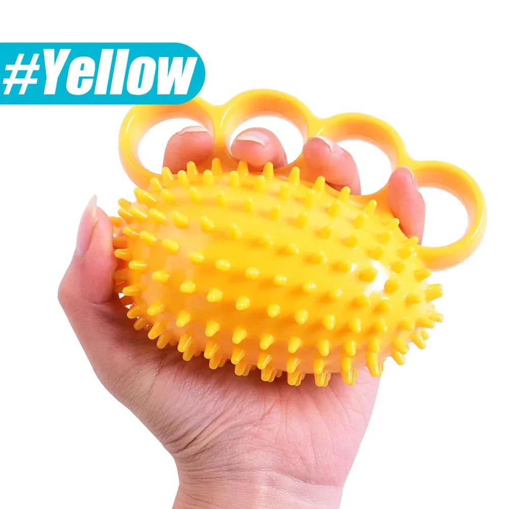 1Pcs Hand Grip Strength Ball, Finger Wrist Flexibility Exerciser Grip Ball, Muscles and Hand Strengthener Exercise for 4 Fingers
