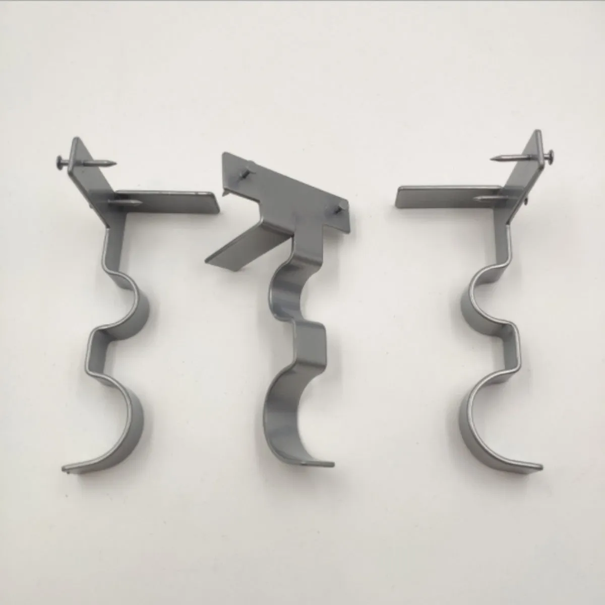 2 X Curtain Rod Bracket Kwik Hang Curtain Rod Holders Tap Right Into Window Frame Curtain Rod Bracket High Quality