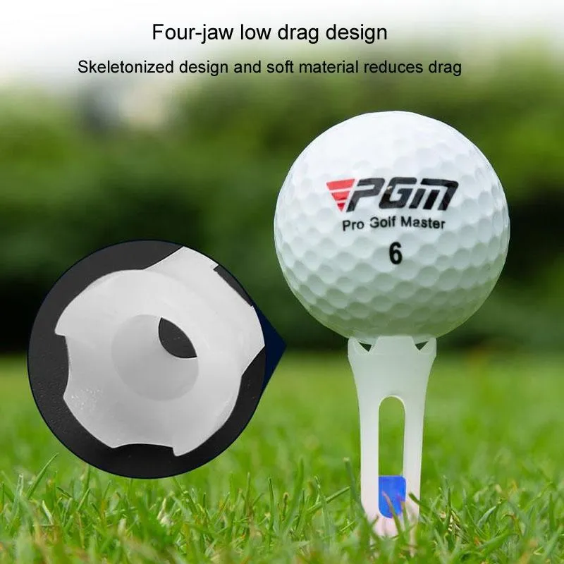 20-Pack Golf Ball Tee Holder For Competition - 83Mm Spike Balls - Blue