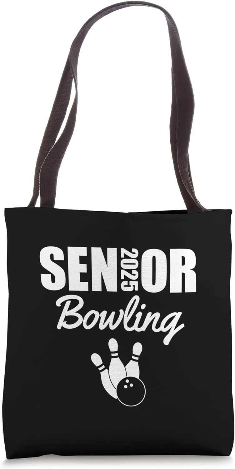 2025 Senior Bowling Team Class of 2025 Bowling Ball Tote Bag