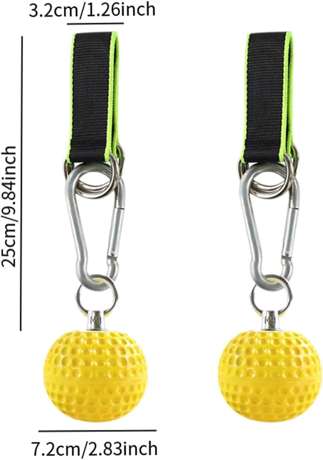 2Pcs Ball Climbing Ball Hold Grips, Climbing Training Tool, Climbing Ball Hold Grip Pull up Ball for Exercise