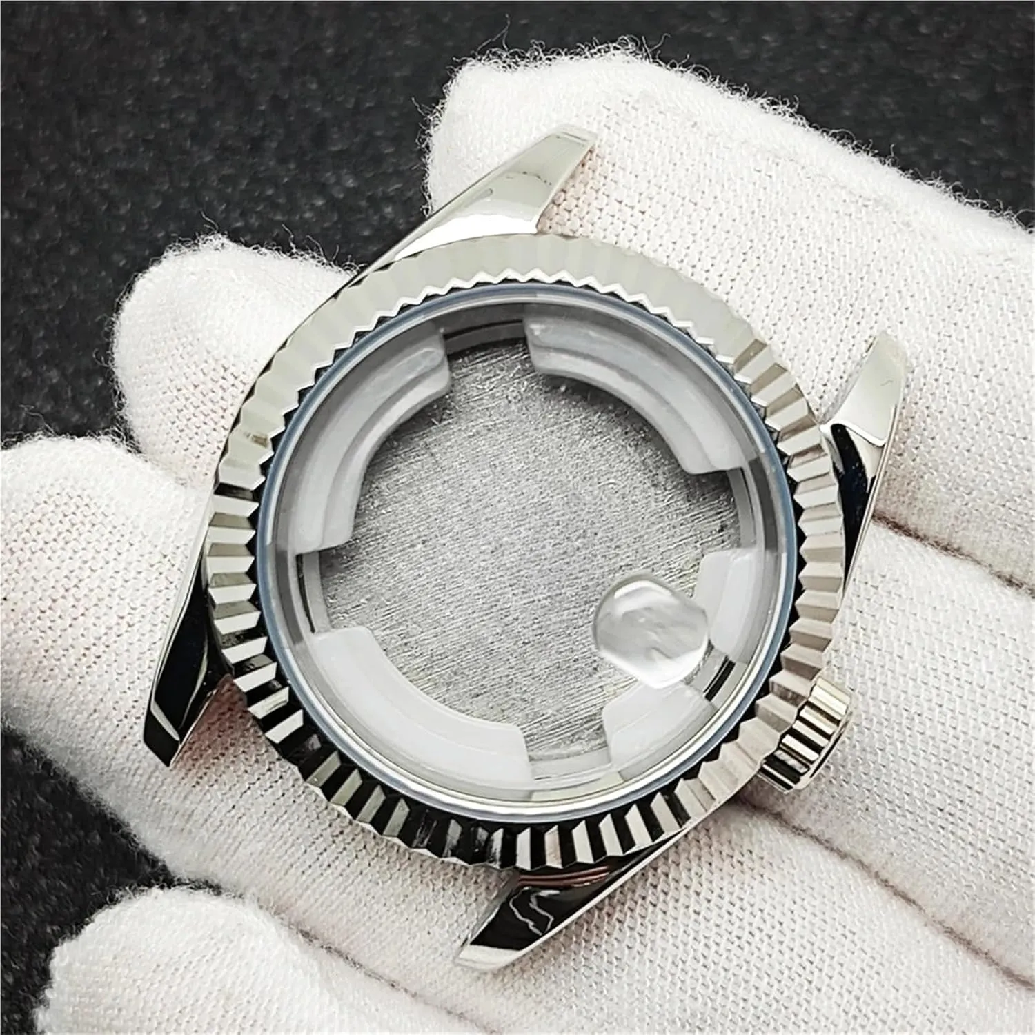 31mm Watch Case Set for Women 24.5mm Dial 17mm Strap and Hands for NH05 for NH06 Movement Mechanical Watch Modification Accessories