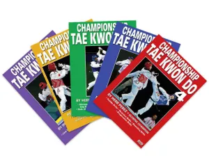 5 DVD SET Championship Tae Kwon Do Comprehensive Kicking Course - Herb Perez