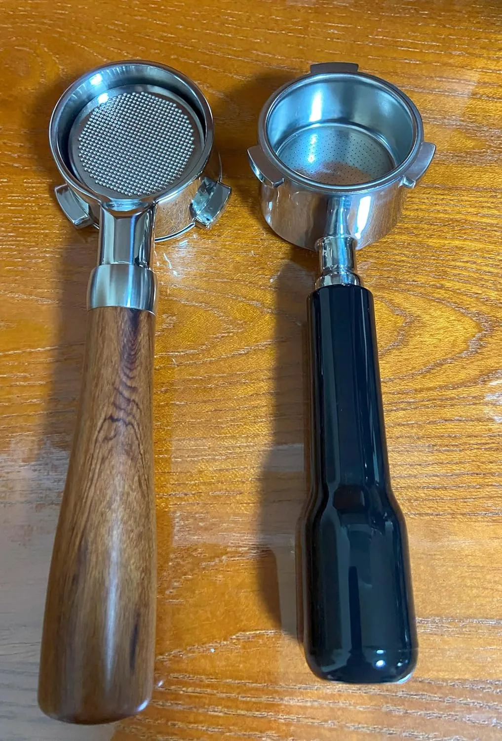 51mm Bottomless Portafilter Compatible with DeLonghi EC680 and EC685 Espresso Machine Stainless Steel Portafilter Along with Espresso Filter Basket Coffee Bottomless ABS Plastic