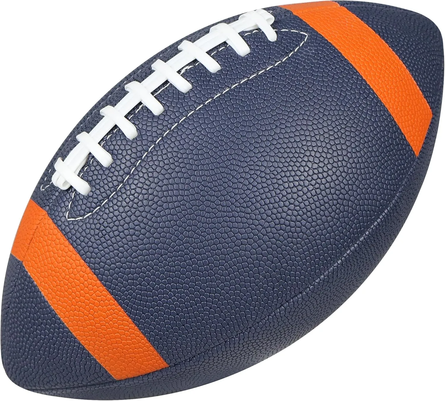 6 Pack Football Size 6 Junior Sized Ball with Textured Grip for Kids Youth Practice, Match and Scrimmage Play Indoors & Outdoors All Weather Use with Pump