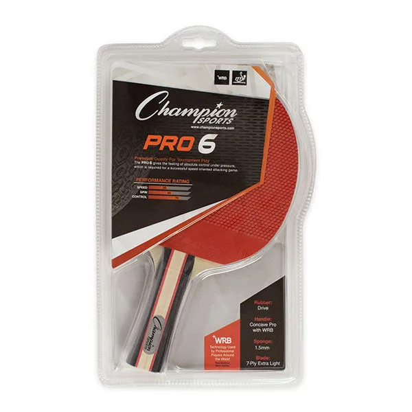7 Ply Pips Out Rubber Face Table Tennis Paddle