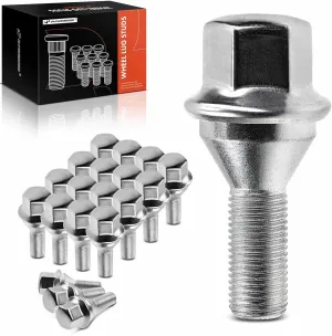 A-Premium 20Pcs M12-1.25 Wheel Studs Compatible with Jeep Compass 2018-2021, Cherokee 2014-2021 & Chrysler 200 2015-2017 & Dodge Dart 2013-2016, Replace# 6509933AA, 53182366