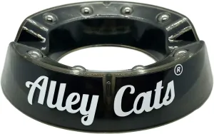Alley Cats Bowling Ball Cup Stand | Ball Bearing Holder | Bowling Accessories Cleaner | Spinning Compatible with Brunswick Storm Hammer etc | Ring Cleaning Display Rack | Bowling Ball Spinner Stand