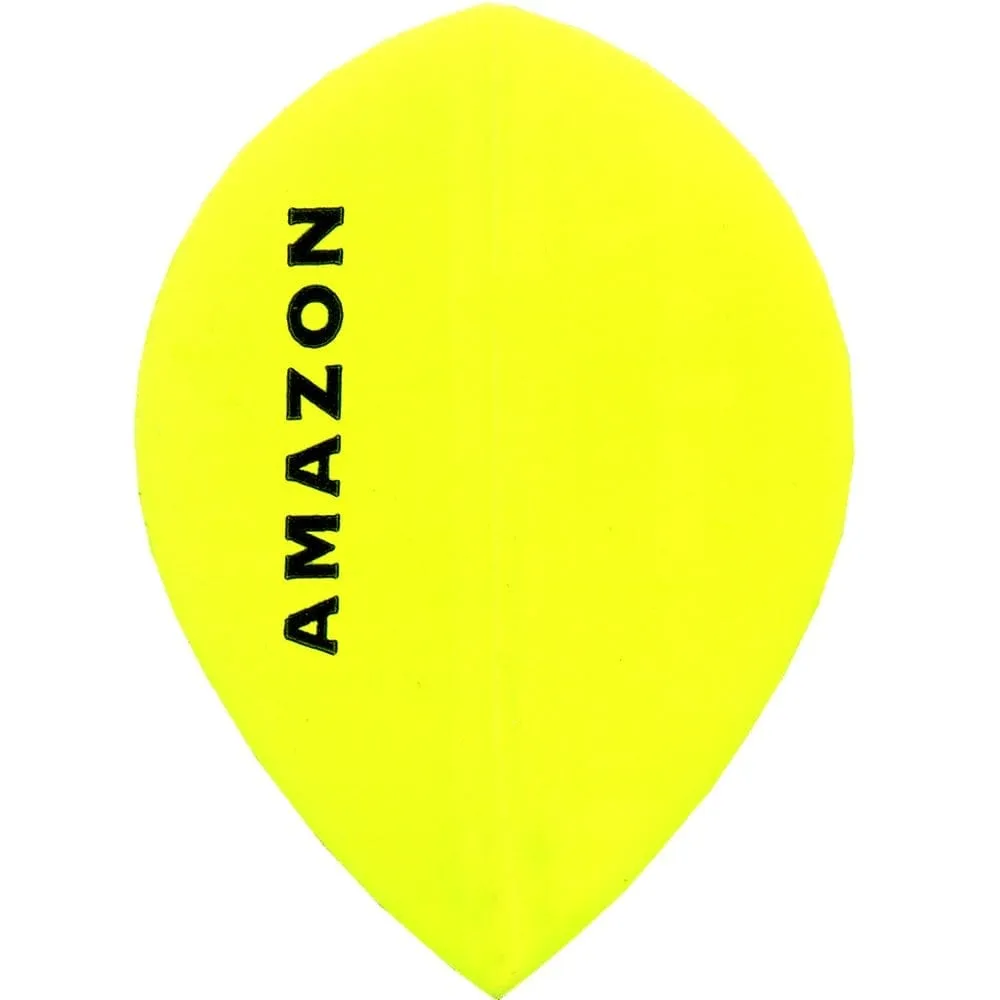 Amazon Dart Flights - Pear Shape - 100 Micron