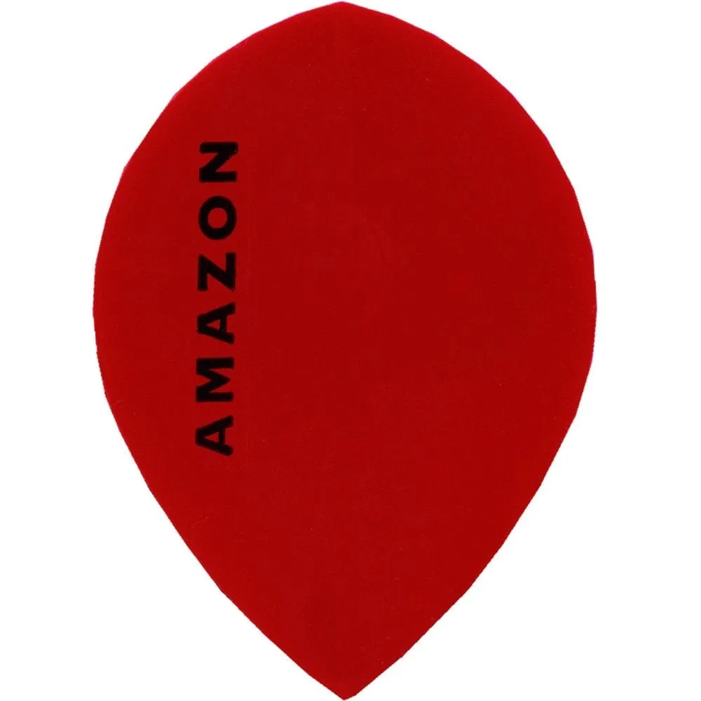 Amazon Dart Flights - Pear Shape - 100 Micron