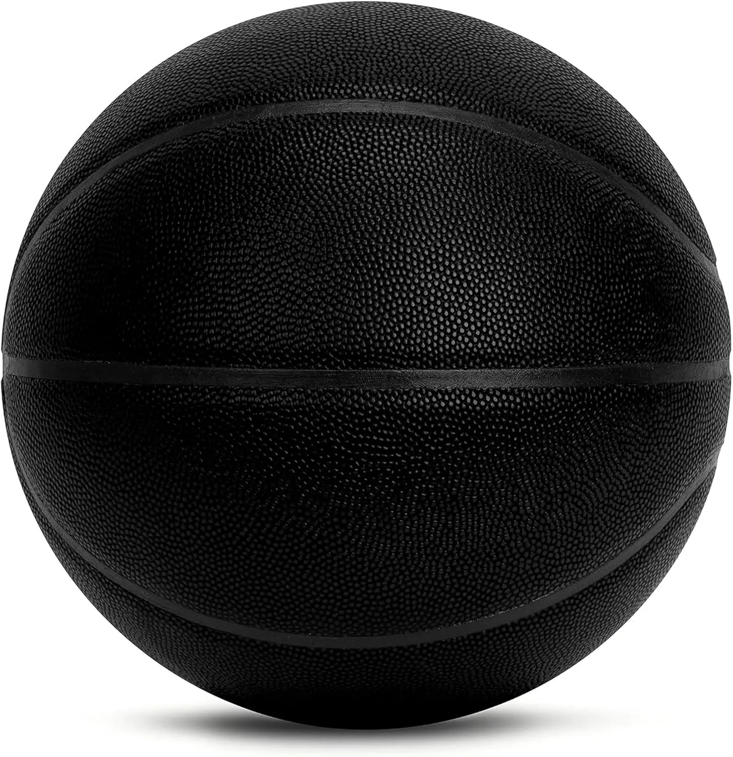AND1 Street Grip Premium Composite Leather Basketball & Pump- Official Size 7 (29.5”) Streetball, Made for Indoor and Outdoor Basketball Games