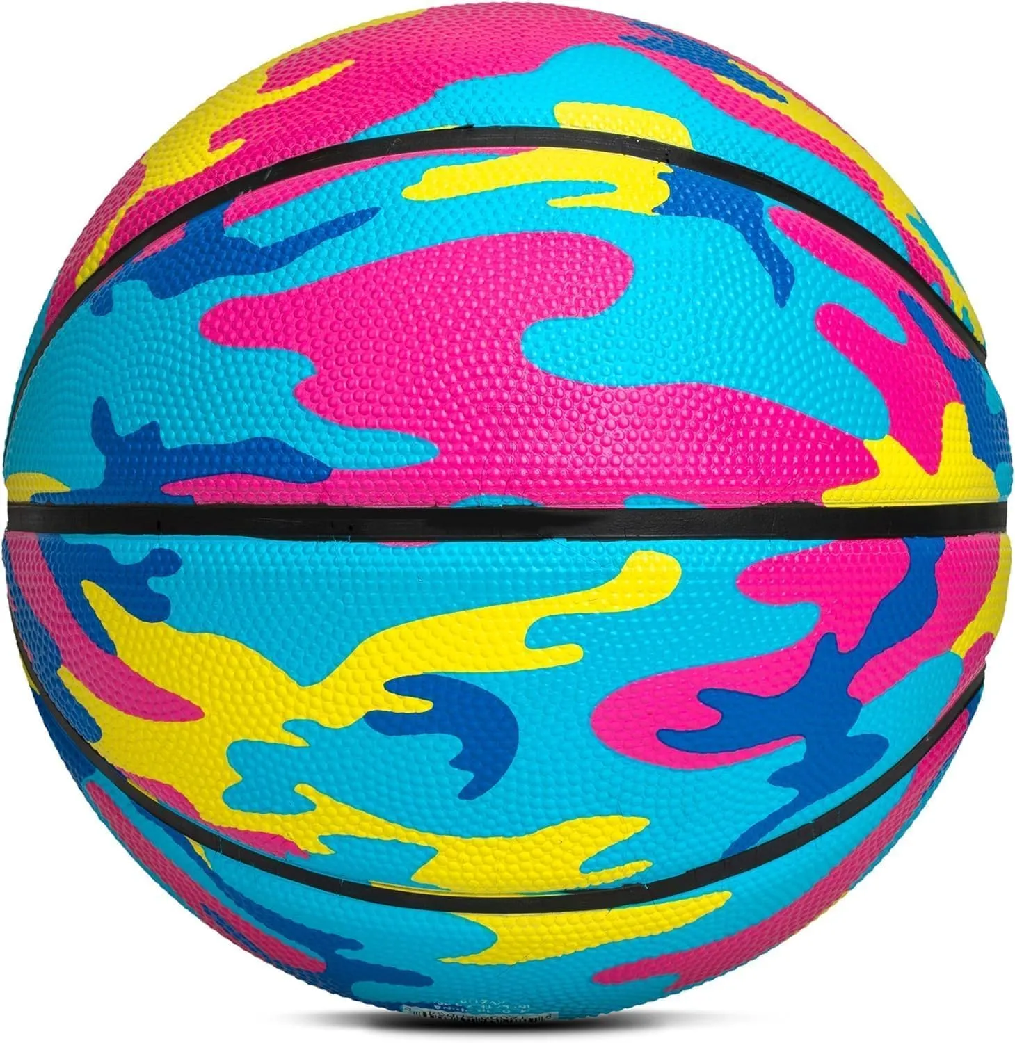 AND1 Ultra Grip Basketball: Official Regulation Size 7 (29.5 inches) Rubber- Deep Channel Construction Streetball, Made for Indoor Outdoor Basketball Games