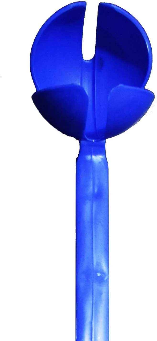 AnNafi Speed Arm Ball Thrower - Cricket Practice & Fetch Fold Launcher Set (with Tennis Ball, Blue)