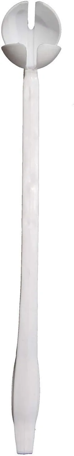 AnNafi Speed Arm Cricket Practice Launcher & Ball Pickup | Dog Thrower | Fetch & Fold Set | Cricket Equipment (With Tennis Ball, White)