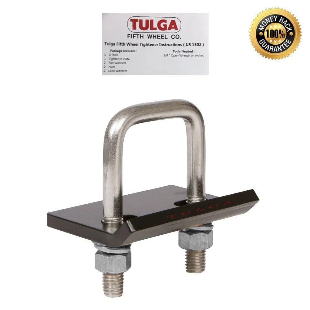 Anti Rattle Hitch Tightener Stabilizer No Sway for 2" and 1.25" Steel Heavy Duty Rust Free