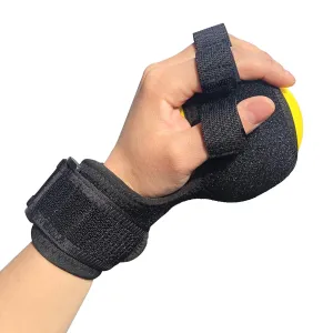 Anti-Spasticity Ball Splint & Finger Posture Corrector for Stroke Hand, Functional Split-fingered Hand Wrist Support, Orthosis Rehabilitation For Impairment/Hemiplegia/Stiff Fingers