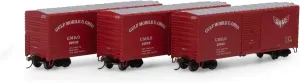 Athearn HO RTR 40' Modern Box GM&O 3 ATH67756 HO Rolling Stock