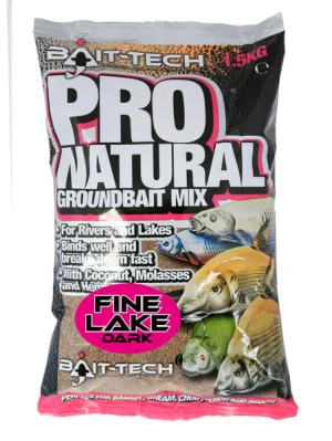 BAIT TECH Pro Natural Fine Lake Dark (1.5kg)