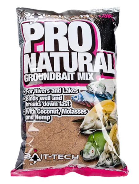 BAIT-TECH PRO NATURAL GROUNDBAIT RANGE 1.5kg
