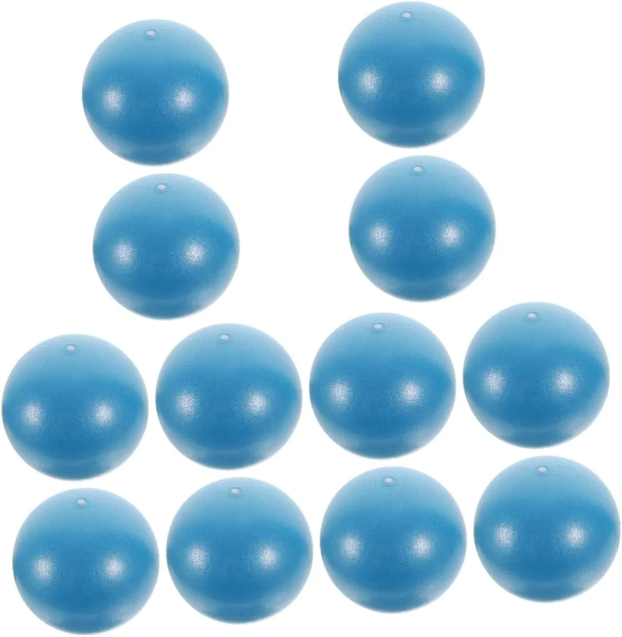 balacoo 12pcs 9 Core Ball Exercise Ball Pump Yoga Small Pilates Gym Pilates Home Workout