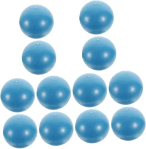 balacoo 12pcs 9 Core Ball Exercise Ball Pump Yoga Small Pilates Gym Pilates Home Workout