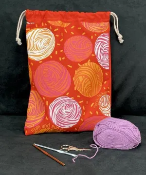 Ball of Yarn Project Bag