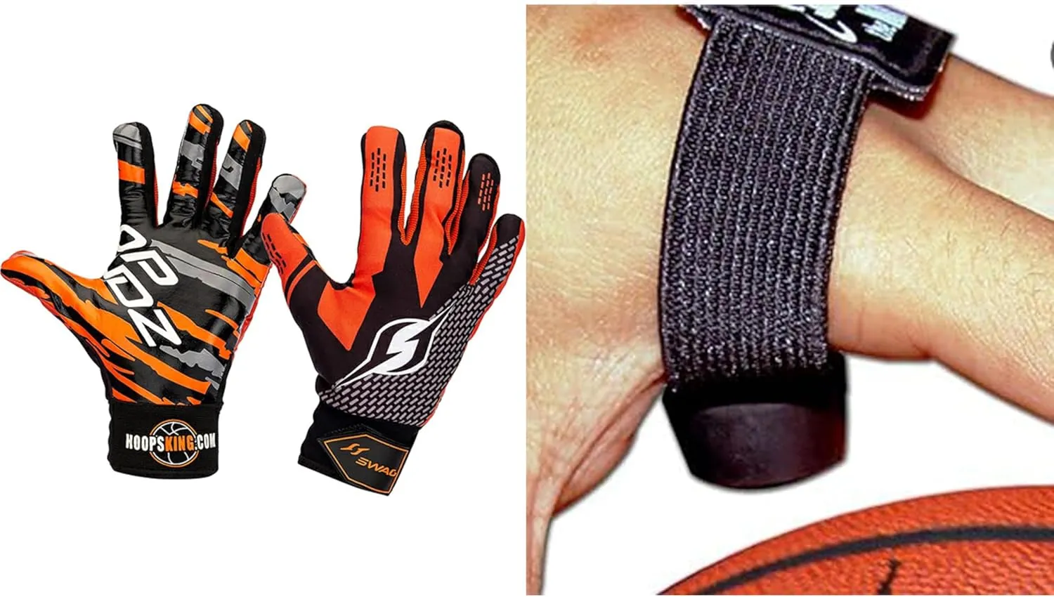 Basketball Dribbling & Shooting Training Aid Set – Weighted Gloves (3 lbs/pair), Anti-Grip Design, Improve Ball Control, Keep Ball Off Palm, Perfect for Football Catching & Powerful Dribblin