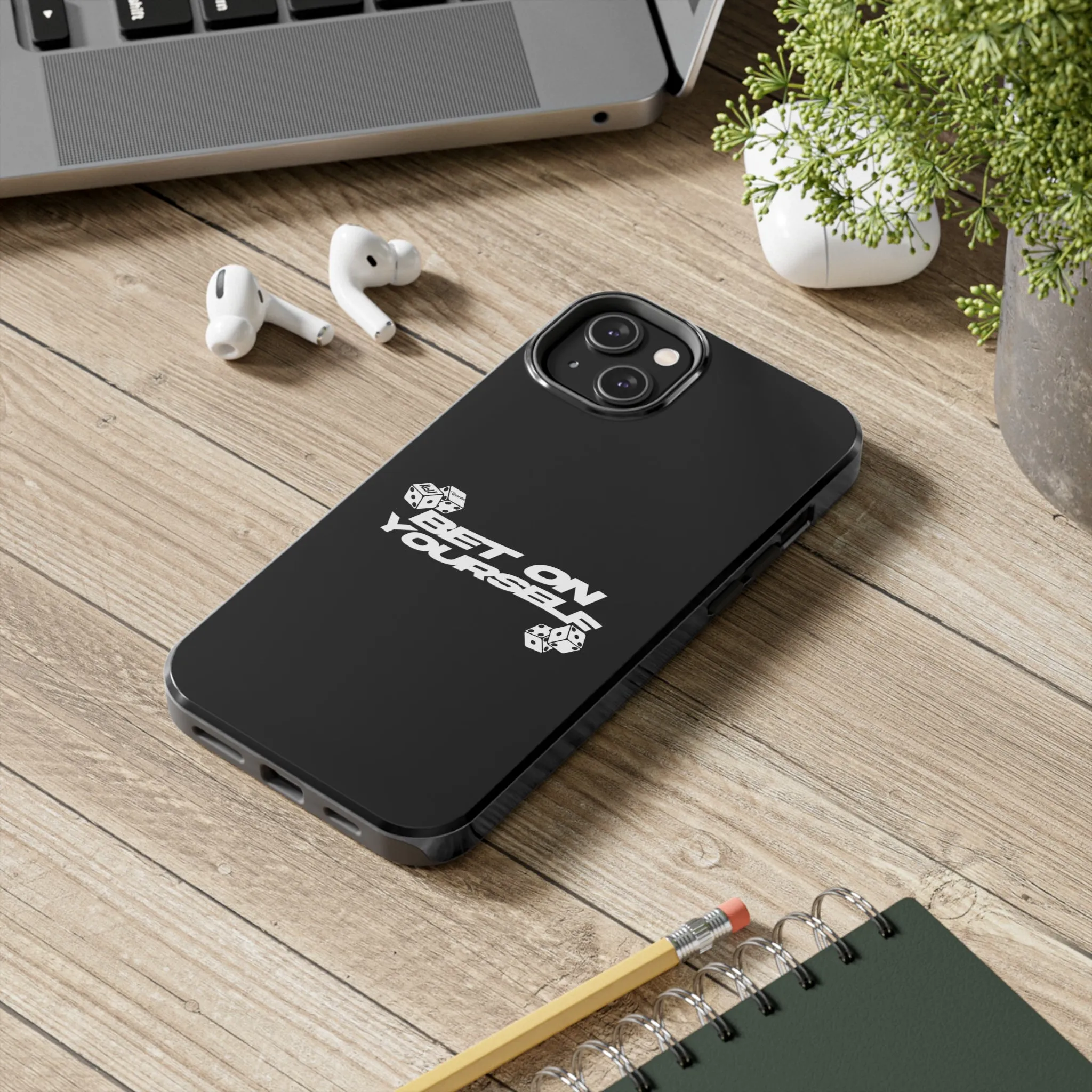 Bet on Yourself Glossy Tough Phone Cases