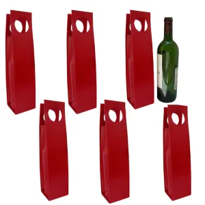 Beverage Carrier Set of 6 Red