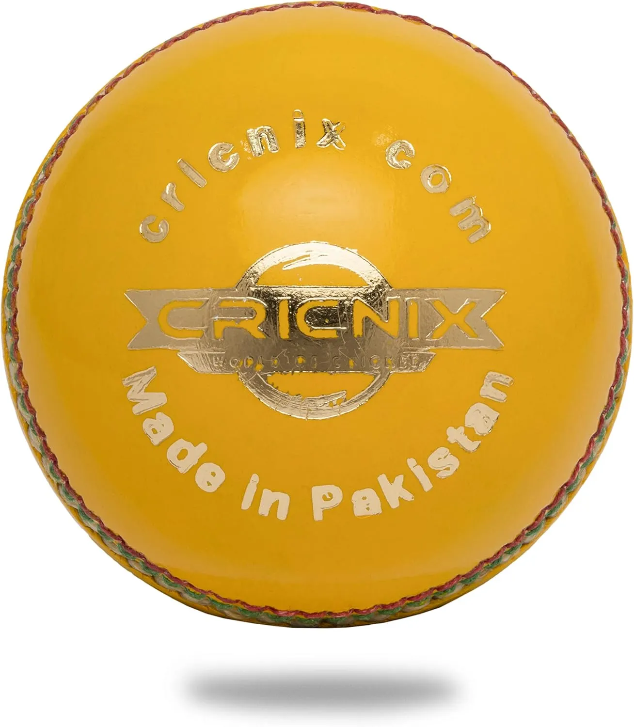 Bionic Cricket Ball for Cricket Bat | 3.8oz Yellow Indoor Cricket Ball Designed for Cricket Net | Swing Ball | Multiple Set Options for Men Cricket Games