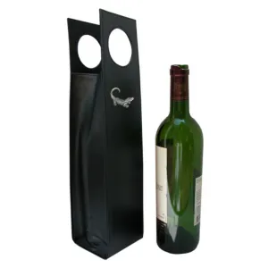 Black beverage carrier Silver Gator theme