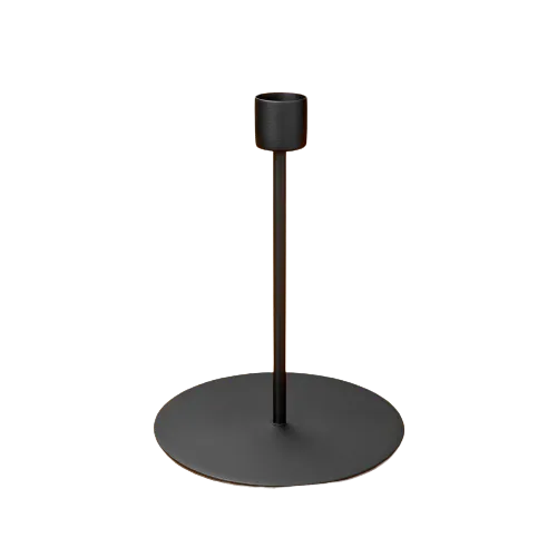 Black Taper Candle Holder