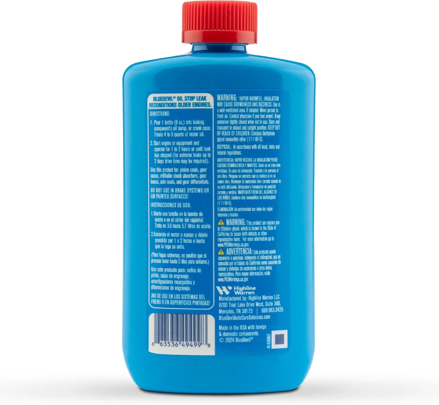 BlueDevil Products 49499 Oil Stop Leak - 8 Ounce