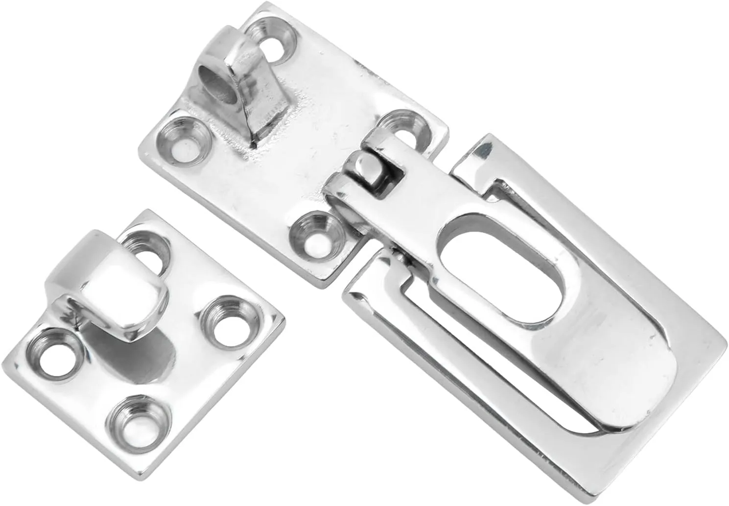 Boat Yacht Spare Parts 2pcs 316 Stainl Steel Lockable Door Duty Rattle Fastener Clamp for Marine Boat Yacht Spare Parts Boat Yacht Series Lockable Stainl Steel 316 Stainl Steel