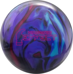 Bowlerstore Products Hammer PRE-DRILLED Effect Bowling Ball - Marron/Blue/Black/Purple 14lbs