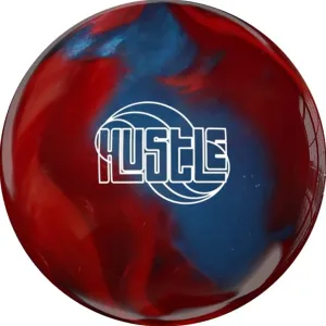 Bowlerstore Products Roto Grip PRE-DRILLED Hustle B-R-Y Bowling Ball - Burgundy/Red/Yale Blue 14lbs