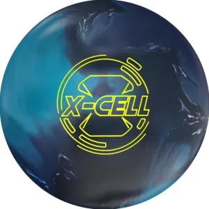 Bowlerstore Products Roto Grip PRE-DRILLED X-Cell Bowling Ball - Turquoise/Navy/Black 16 lb