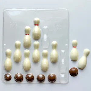 Bowling Assortment Candy Mold