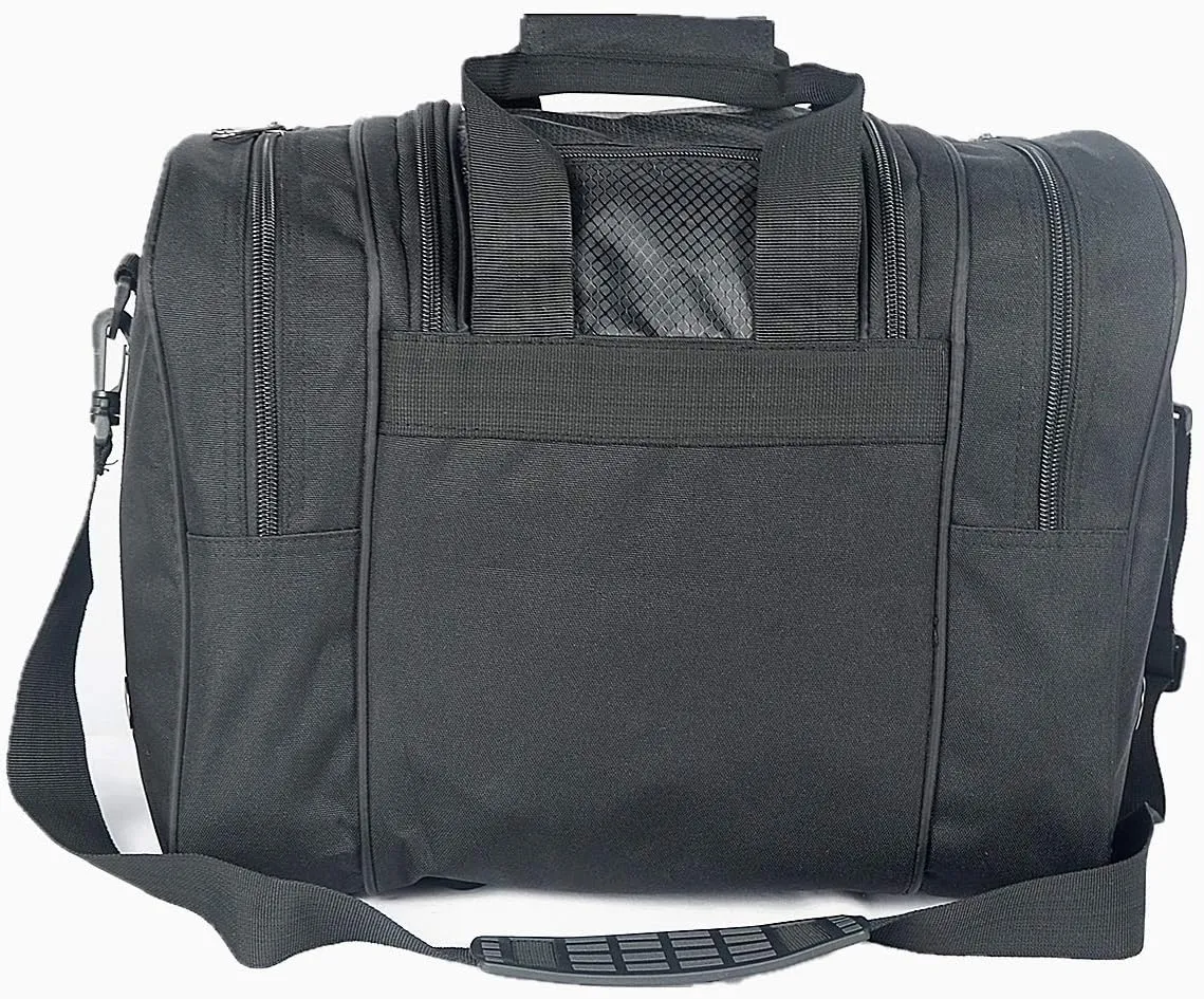 Bowling Bag for Single Ball - Single Ball Tote Bag with Padded Ball Holder - Fits a Single Pair of Bowling Shoes Up to Mens Size 14