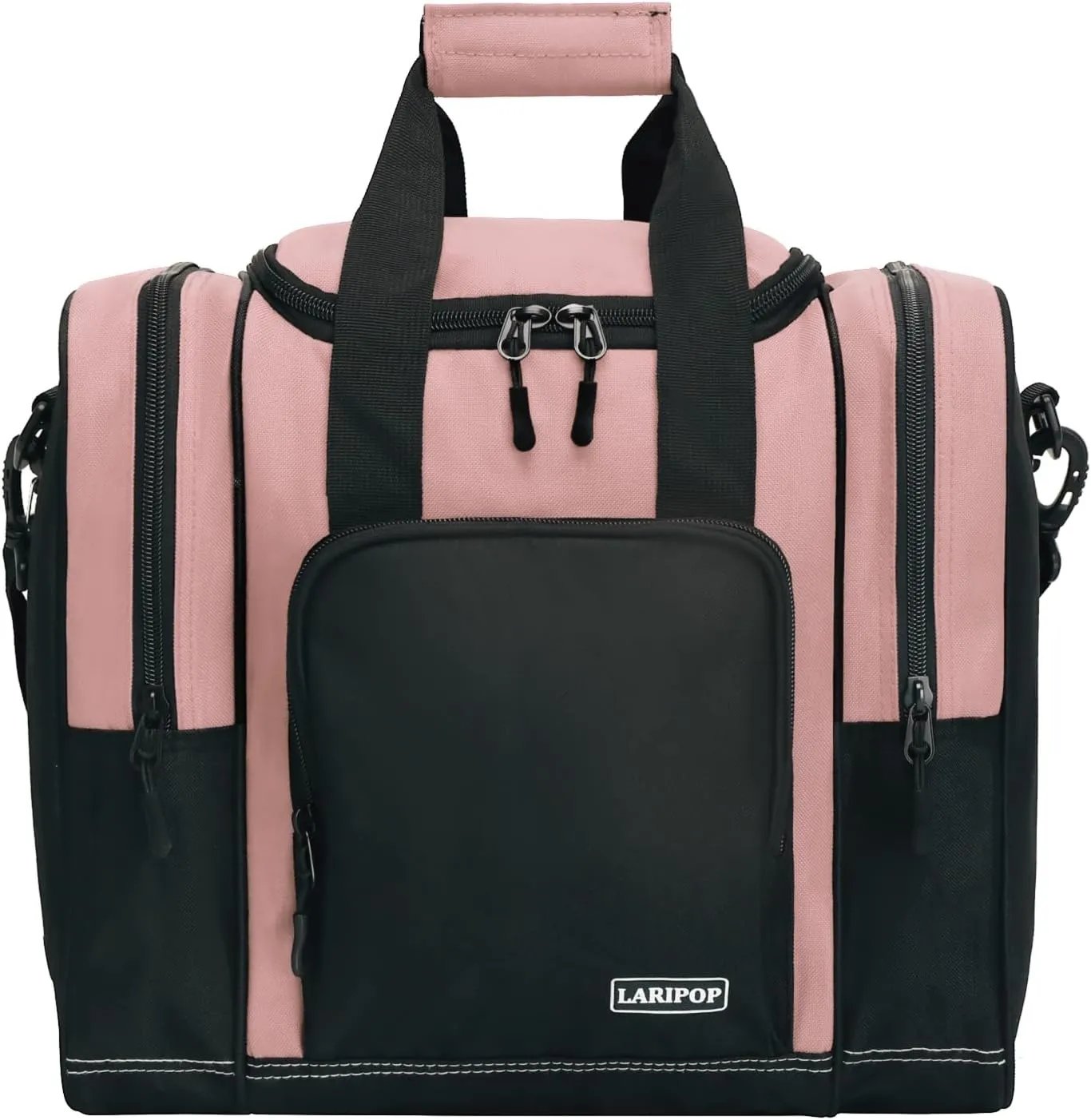 Bowling Ball Bag for Single Ball, 2022 Bowling Ball Tote Bowling bag with Padded Holder - Fits Shoes up to Mens Size 14 and Bowling Accessories
