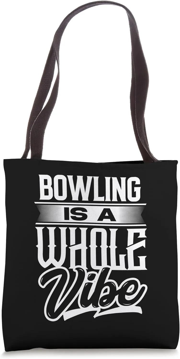 Bowling League Players Bowlers Alley Lovers Tote Bag
