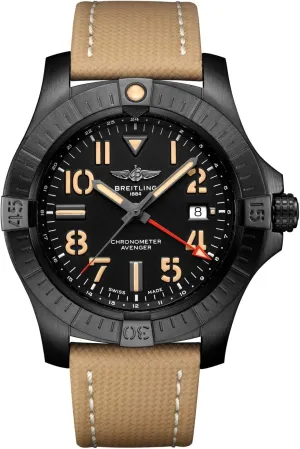 Breitling Avenger Automatic GMT 45 Mens Watch