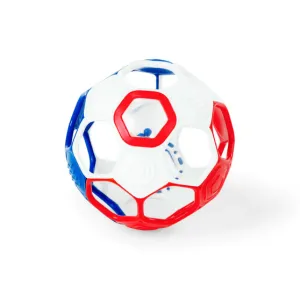 Bright Starts Oball Soccer Red White Blue