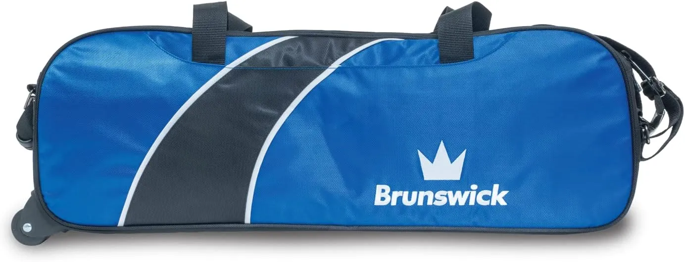 Brunswick Edge Tournament Triple Tote Bowling Bag - No Shoe Pouch