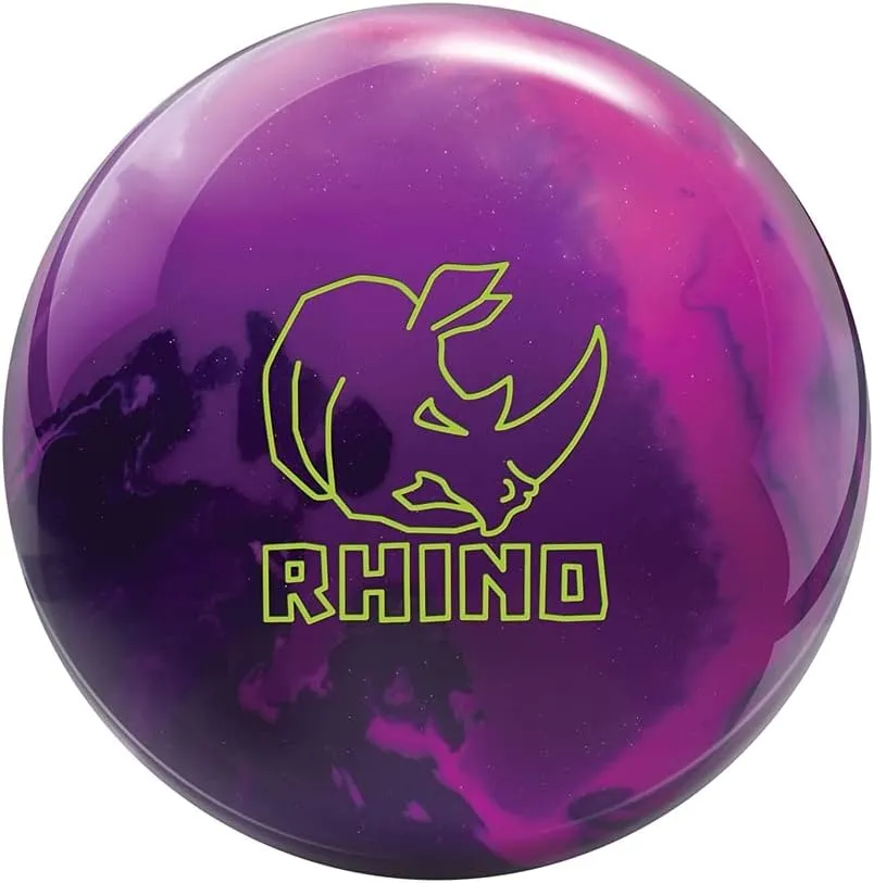 Brunswick Rhino Bowling Ball (12, Magenta/Purple/Navy)