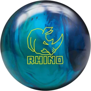 Brunswick Rhino Cobalt/Aqua/Teal Bowling Ball Cobalt/Teal/Aqua, 14lbs